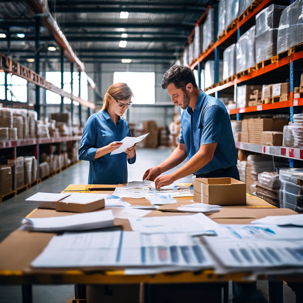 Inspectores verificando que el producto cumpla con los lineamientos necesarios 
