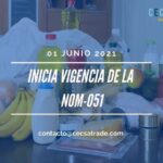 Inicia vigencia de la NOM 051