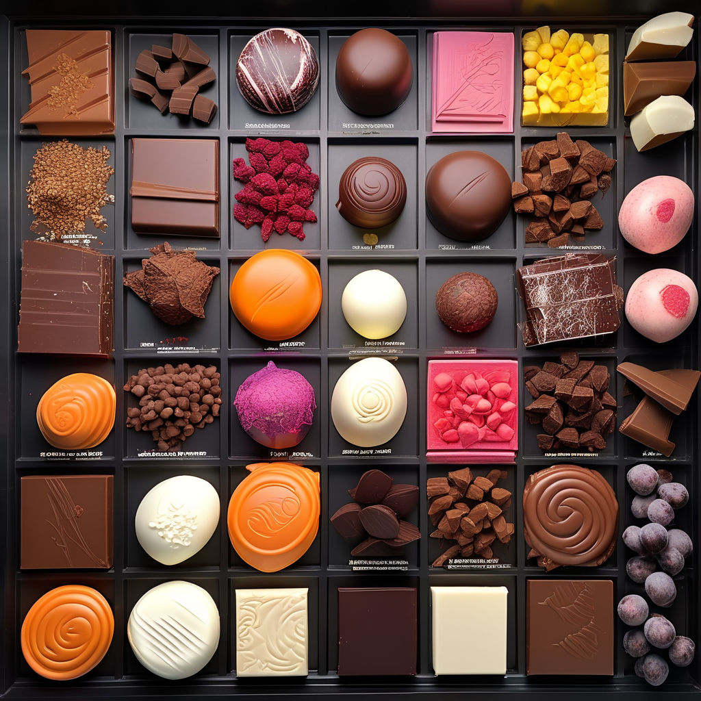 Representación de los tipos de Chocolate según la NOM-186-SSA1/SCFI-2013