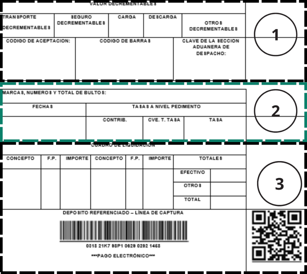 Decrementables y descripción de la mercancía