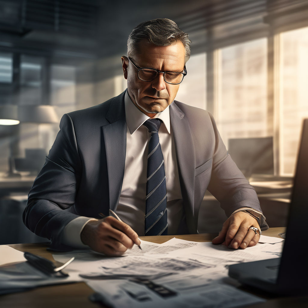 Persona de SHCP aprobando un pedimento