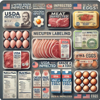 Etiquetado de productos que deben de llevar "Product of Usa"