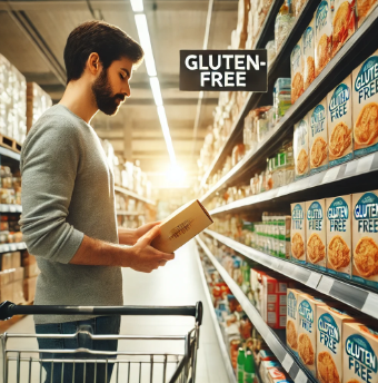 Productos libres de glúten
Harina sin glúten
Engaño al consumidor
Fraude alimentario
Exceso de glúten