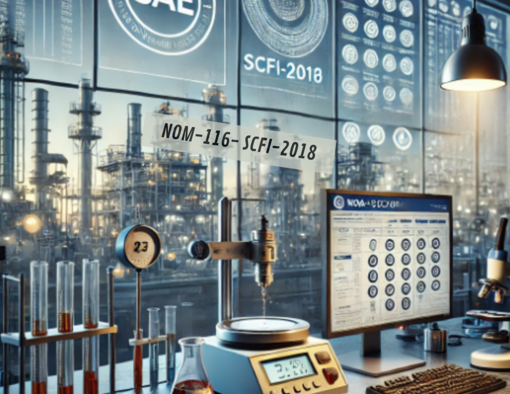 Regulaciones NOM 116
Norma Oficial Mexicana de aceites lubricados para automoviles
Clasificacion d elos aceites lubricantes
Aceites industriales
Comercializacion en Mexico
Secretaria de Economia (SE)
Métodos de prueba que deben cumplir los aceites lubricantes
Normas API
SAE (Society of Automotive Engineers) 
API (American Petroleum Institute)
