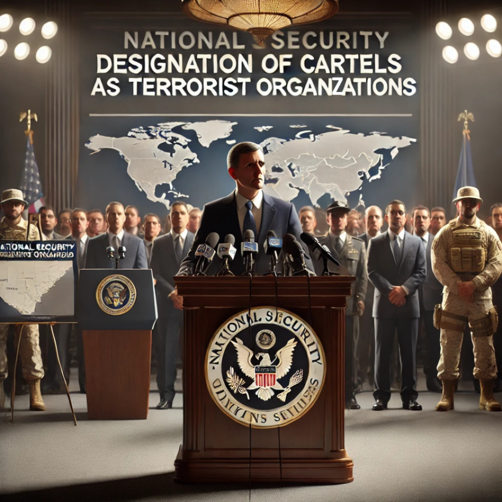 Donald Trump designa a los cárteles como organizaciones terroristas