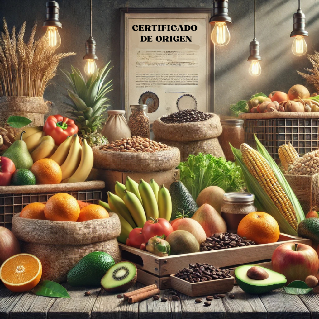 Mercancías que requieren de un certificado de origen