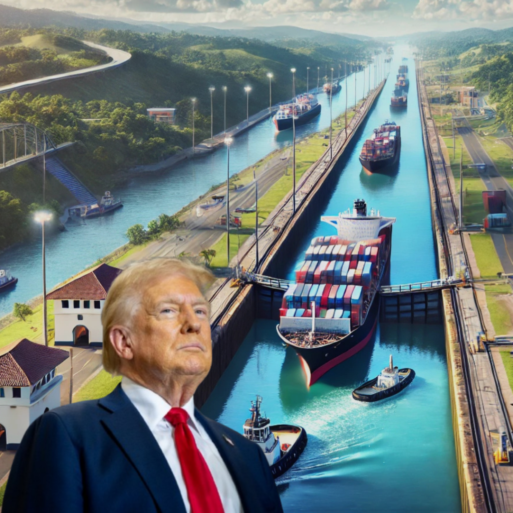Donald Trump reclama a Panamá como parte de Estados Unidos, el canal panameño