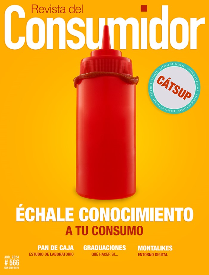 Revista del Consumidor sobre la cátsup, abril 2024
