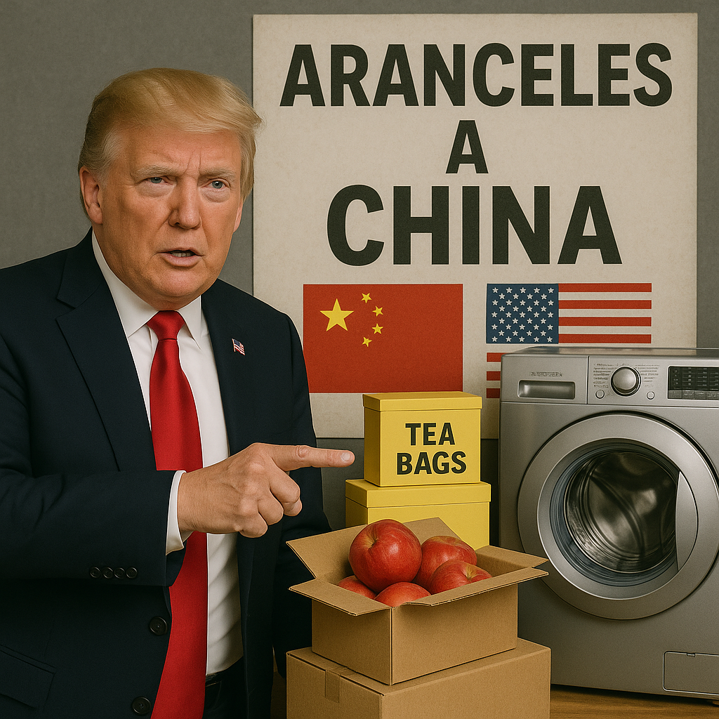Reducción de aranceles de Estados Unidos a China