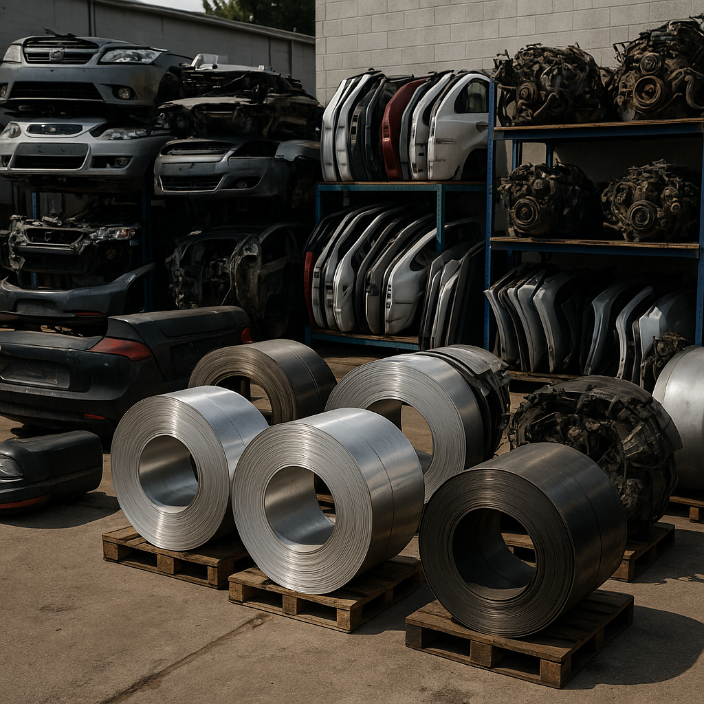 Autopartes mexicanas, Acero y aluminio
Importación desde México en la industria automotriz