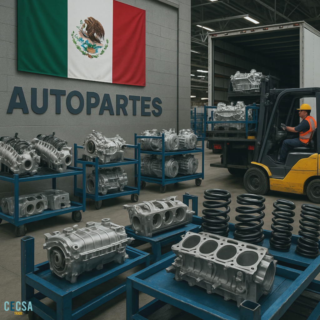 Sin aranceles a las autopartes mexicanas: un ahorro de $70 mil MDD