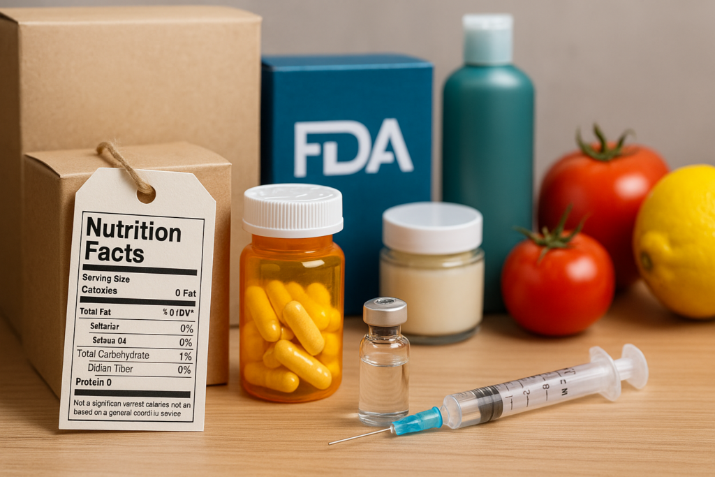 Cumplir con la FDA es un proceso que comienza desde la elección de los ingredientes y lugar de comercialización