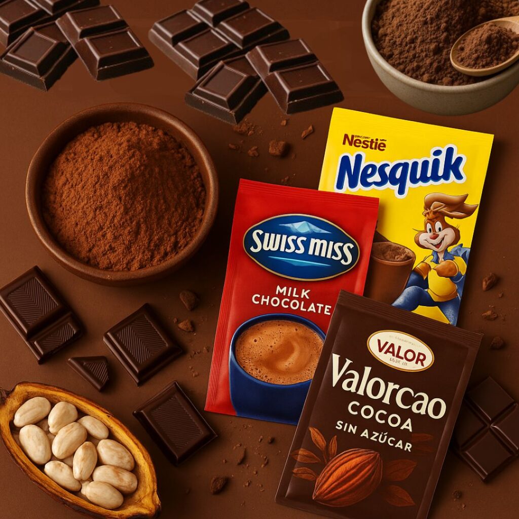 Impacto en el mercado para las marcas con chocolate en polvo: reputación, decisiones de compra con el consumidor y presión regulatoria