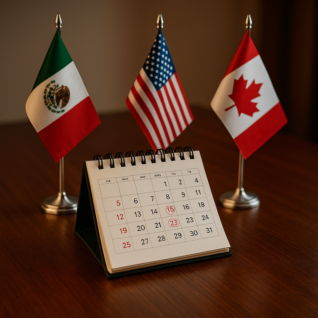 Calendario clave de la renegociación del tratado de Norteamérica

El proceso está cuidadosamente calendarizado, con fechas que los tres gobiernos deben cumplir