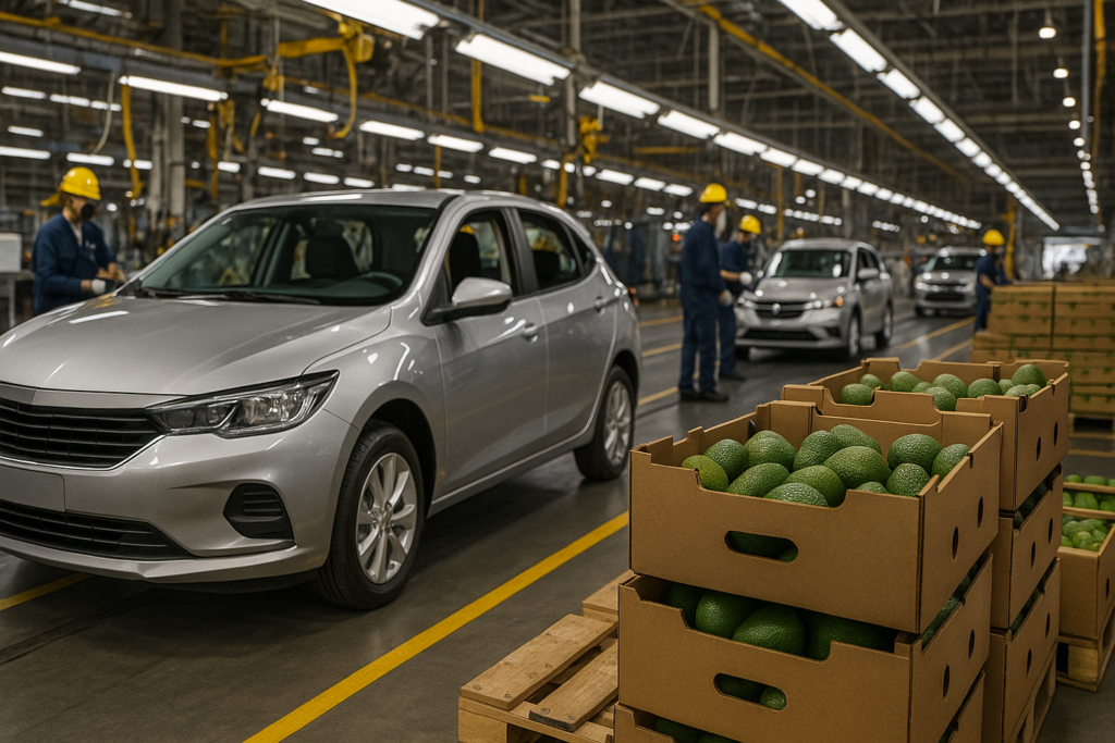 Sectores productivos más expuestos con la revisión del T-MEC
Sector agroalimentario
Sector energético
Industria de autopartes
Industria textil