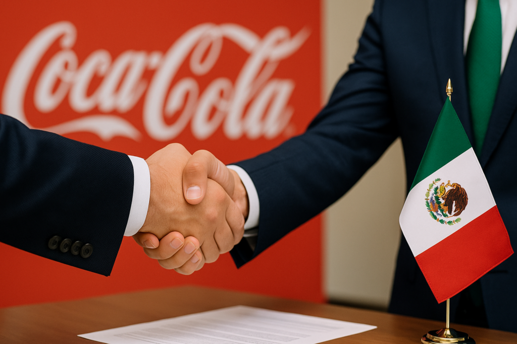 Antecedentes y contexto del acuerdo entre México y Coca-Cola