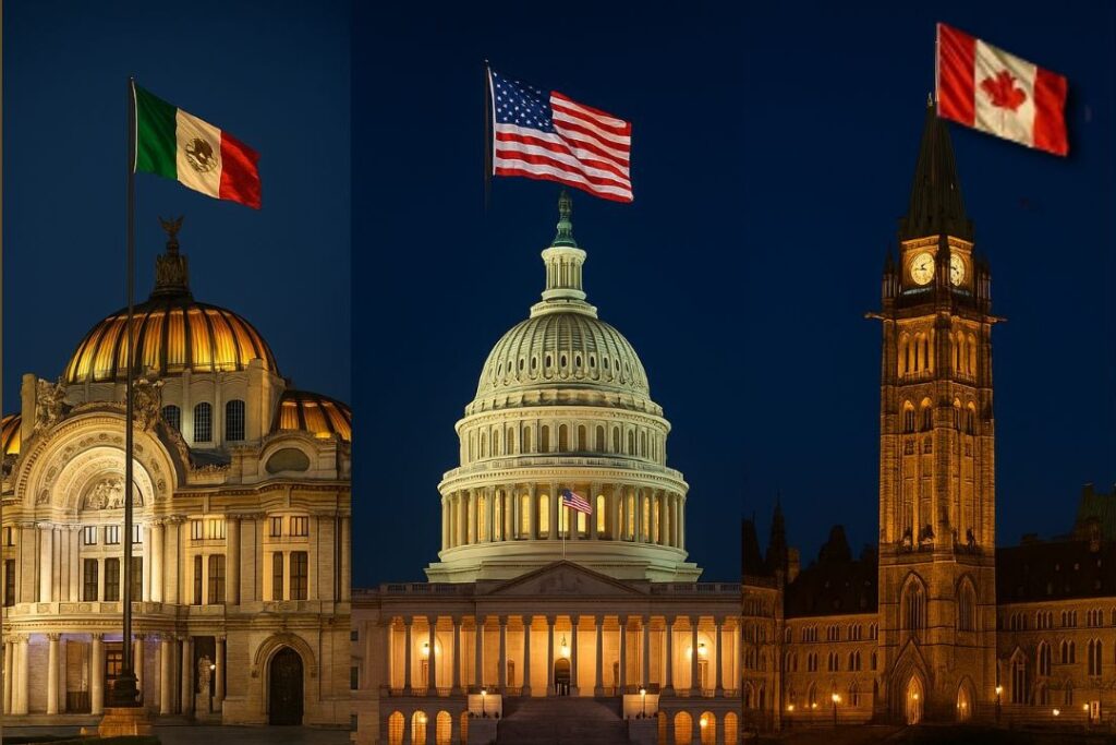 Posturas de cada país ante la renegociación del T-MEC 2026 
México
Estados Unidos
Canadá