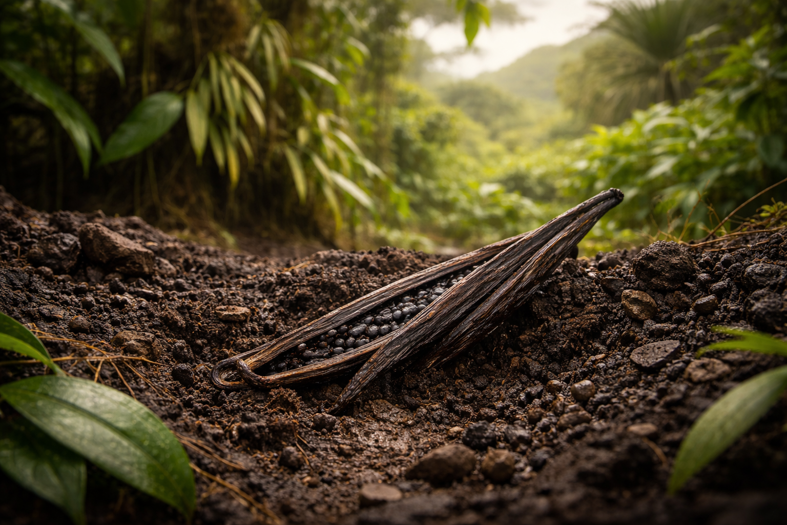 Vainilla mexicana en su entorno natural, representativa de Denominación de Origen en México
Identidad cultural