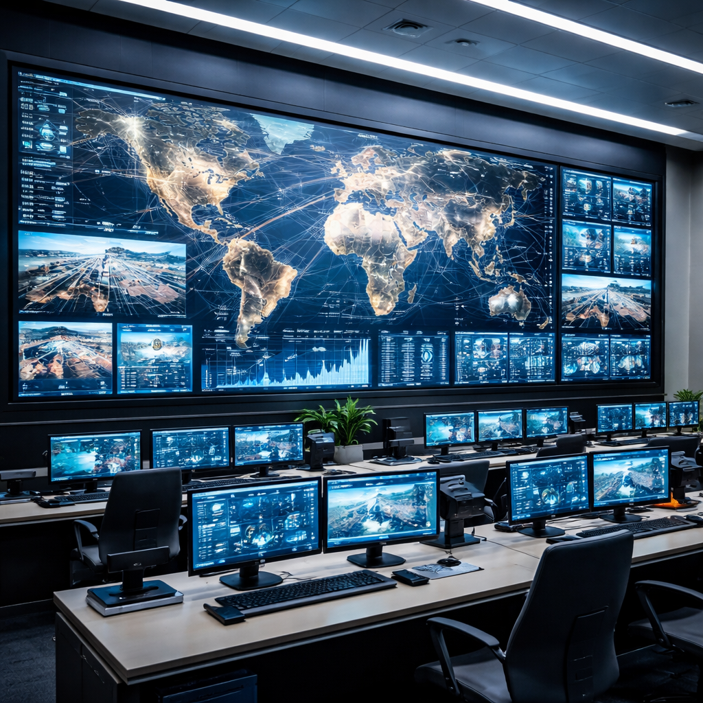 Centro de control con monitoreo global del comercio exterior y digitalización de operaciones aduaneras