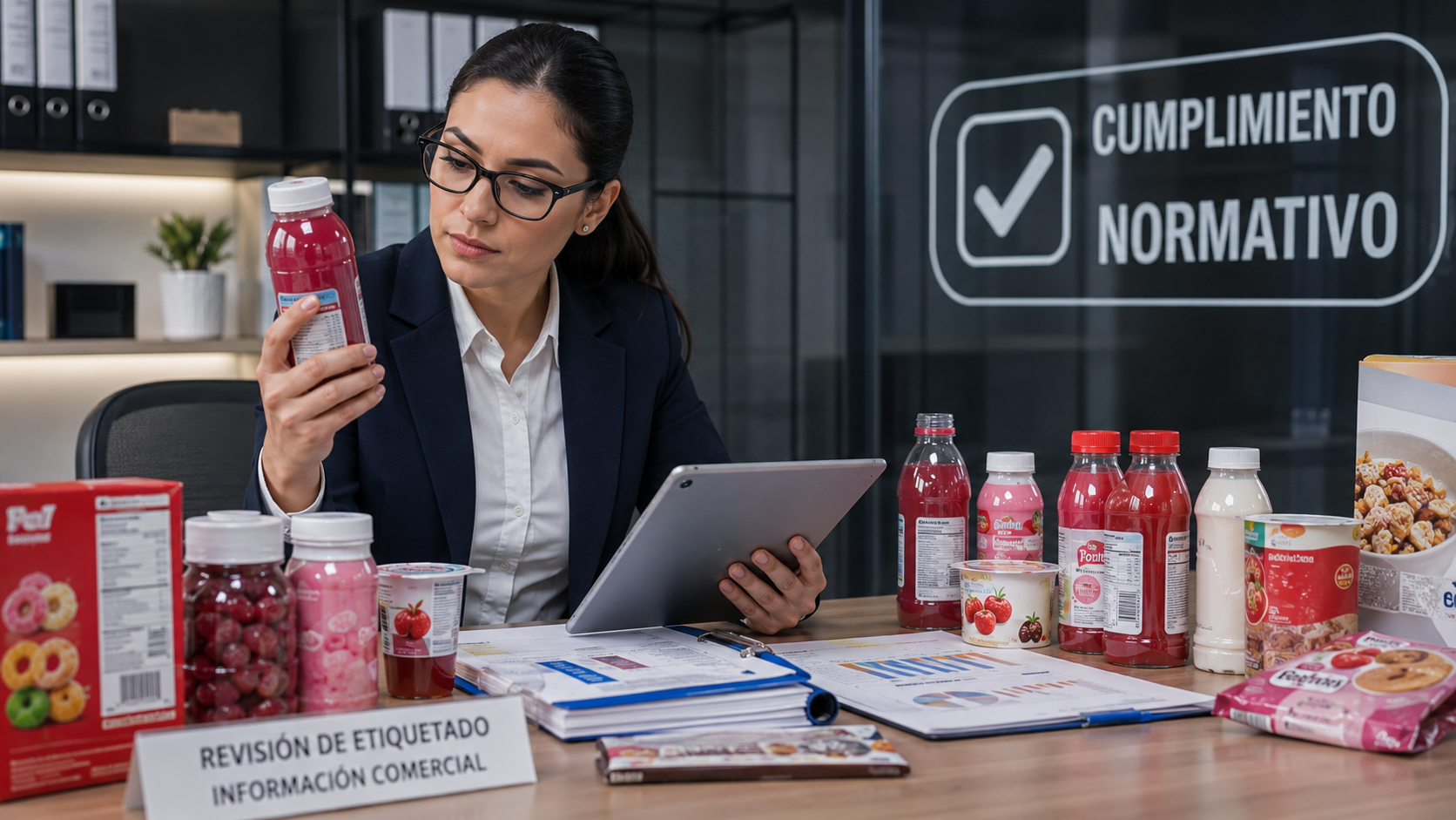 Proceso de revisión de etiquetado e información comercial ante la eliminación de los aditivos autorizados en México.