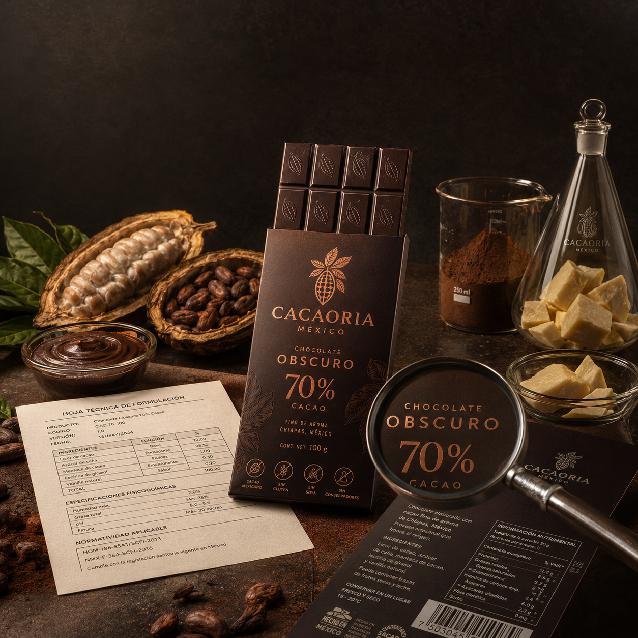 Chocolate en México: composición, denominación y etiquetado